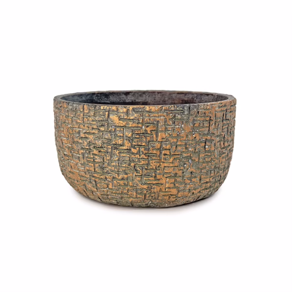 Керамична купа, старо злато