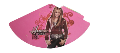 Парти шапки Хана Монтана, 20см - 50 броя