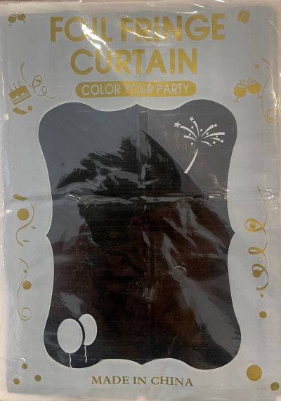 Фонова стена, 1m * 2m, черна