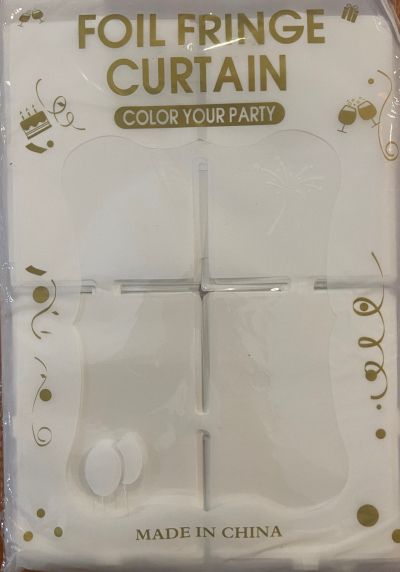 Фонова стена, 1m * 2m, бяла