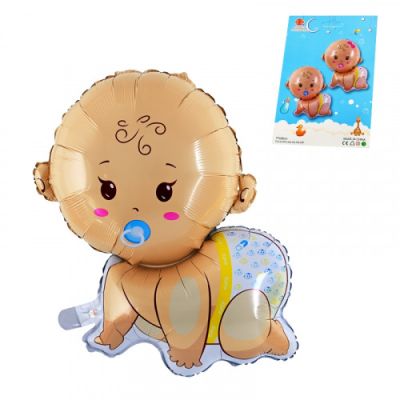 Балон фолио лазещо бебе момче BOY синьо