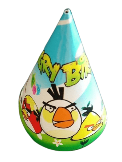 Парти шапки Angry birds, 20см