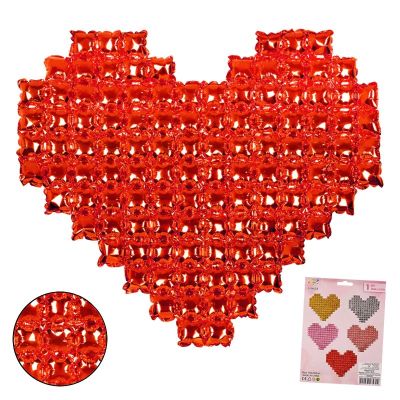 Балон Сърце - Гигант /фолио/, червено