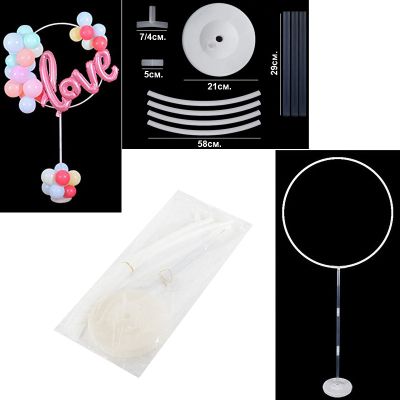 Стойка за балони с обръч/ кръг