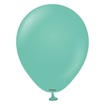 Малки кръгли балони Kalisan 5" Standard Sea Green/ морско зелено, 100бр., 2330