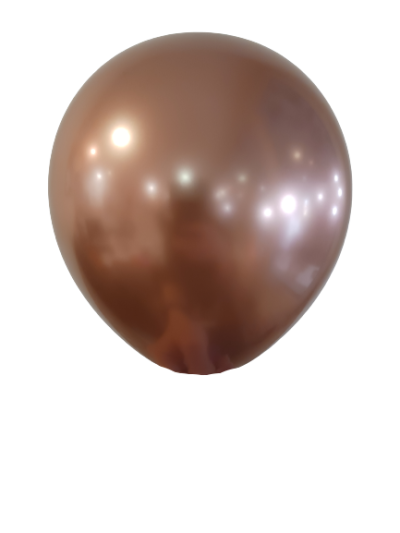 Балони Tropic fire латекс хром розово злато  5" 100бр./пак.