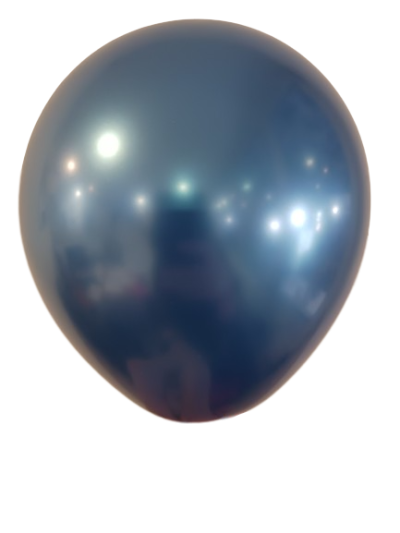 Балони Tropic fire латекс хром син 5" 100бр./пак.