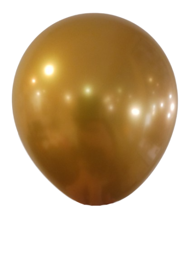 Балони Tropic fire латекс хром злато 5" 100бр./пак.