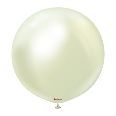 Големи кръгли балони Kalisan 18" Mirror Green Gold/ зелено злато 1 брой, 5012