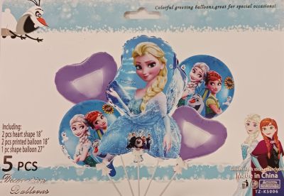 Комплект Балони фолио Леденото кралство (Елза и Анна) /5 броя