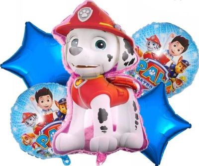 Комплект Балони фолио Маршал (Пес Патрул) /5 броя