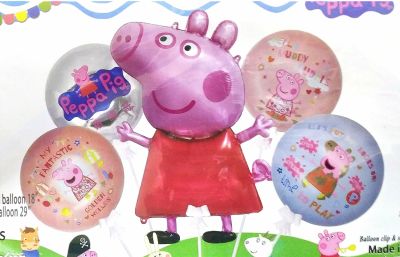 Комплект Балони фолио Пепа /5 броя