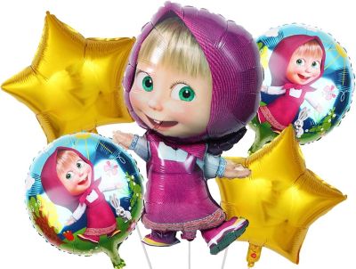 Комплект Балони фолио Маша /5 броя