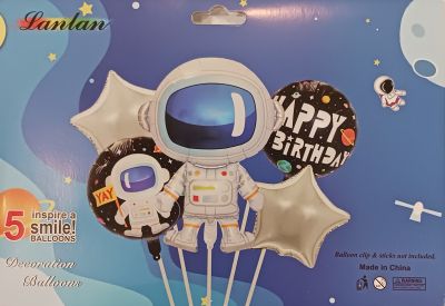 Комплект Балони фолио Роби HB  /5 броя