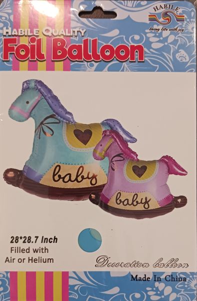 Балон фолио Конче Baby синьо