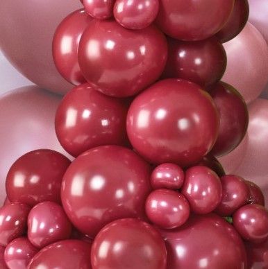 Балони пастел ROCCA - Вино / Vino, 30см, 100бр., G110 401