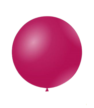 Балон металик ROCCA - Циклама металик / Metal Fuchsia, 38см, 1 бр., GM150 67