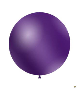 Балон металик ROCCA - Лилав металик / Metal Purple, 38см, 1 бр., GM150 72
