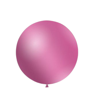 Балон металик ROCCA - Розов металик / Metal Pink, 38см, 1 бр., GM150 74