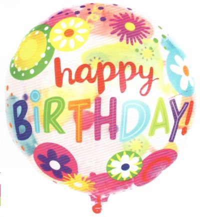 Балон Happy Birthday /фолио/