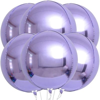 4D фолио балон сфера лавандула, 24"