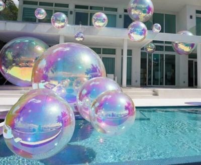 4D фолио балон сфера холограмна, 60"