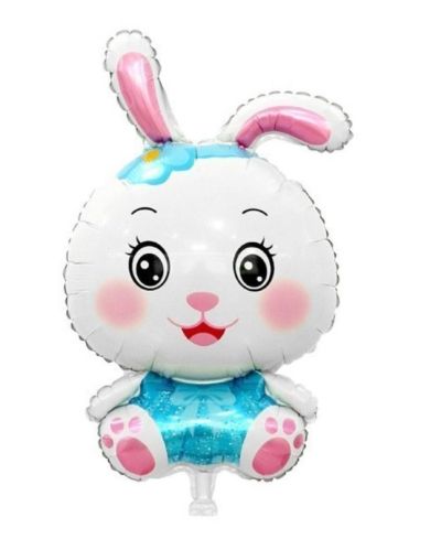 Балон фолио Зайче, синьо