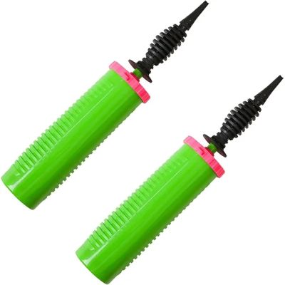 Ръчна помпа за балони, зелена/ синя