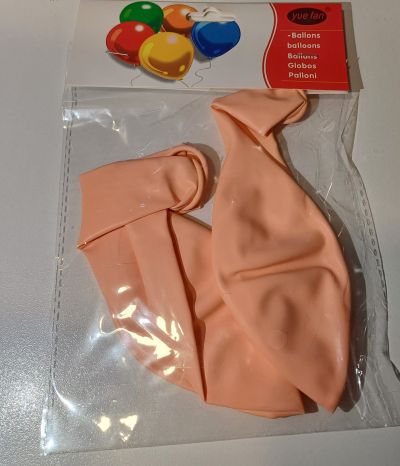 Балони латекс пастел 18" - 3 бр., оранжеви, D-598-OR