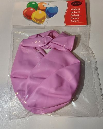 Балони латекс пастел 18" - 3 бр., люляк,  D-598-DPK