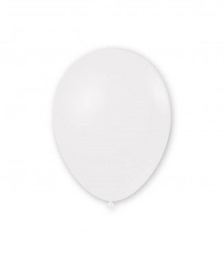 Балони пастел ROCCA - Бяло / White, 26см, 100бр., G90 10