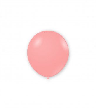 Малки кръгли балони пастел ROCCA - Бебешко Розово / Baby Pink, 13см, 100бр., A50 40