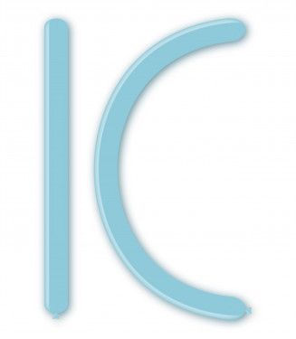 Балони за моделиране ROCCA, размер 4х120см, светло синьо, 100бр. D4 46