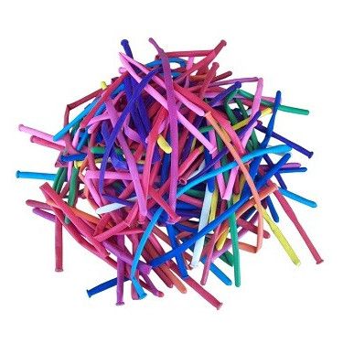 Балони за моделиране ROCCA, размер 6х120см, микс, 100бр., D6