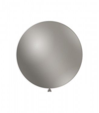 Балони металик ROCCA - Сребро металик / Metal Silver, 38см, 50 бр., GM150 68