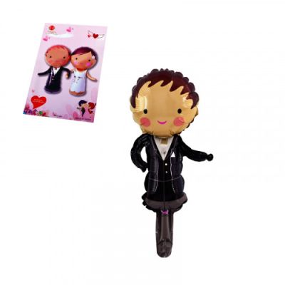 Балон Младоженец /черен/