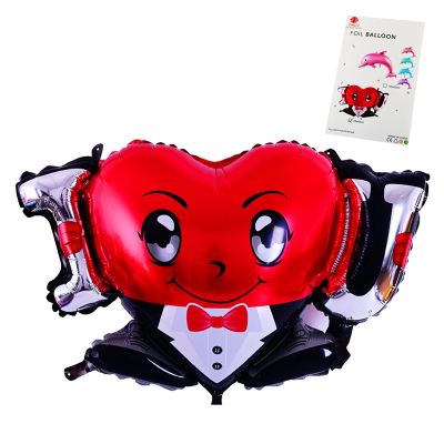 Балон Сърце /фолио/