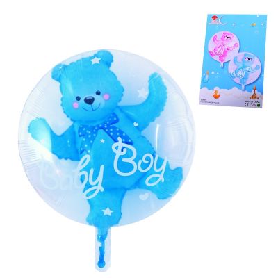 Балон с мече 2 в 1 /син/