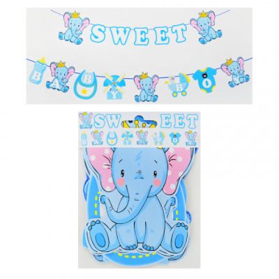 Парти украса банер Sweet Baby Boy