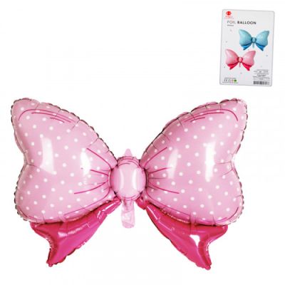 Балон Панделка, розова  /фолио/