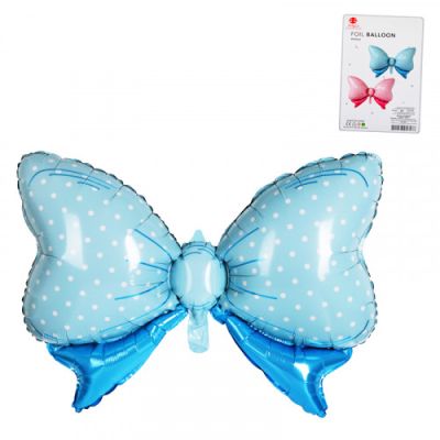 Балон Панделка , синя /фолио/