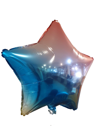 Фолиев балон, Хамелеон звезда, 18"