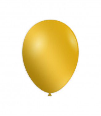 Балони металик ROCCA - Жълт металик / Metal Lemon Yellow, 30см, 100 бр., GM110 64