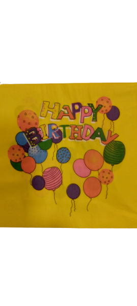 Салфетки ЧРД с балони