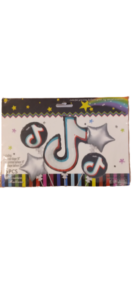 Комплект Балони ТИК-ТОК /5 броя/