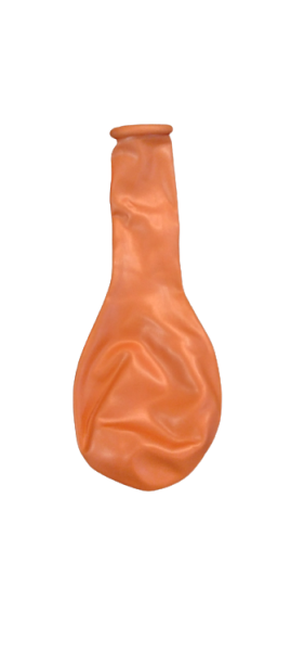 Малки кръгли балони металик ROCCA - Сьомга металик / Metal Salmon, 13см, 100бр., AM50 87