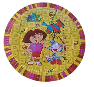 Чинийки за рожден ден Дора 9''