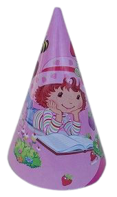 Парти шапки Ягодка, 16см, 10броя