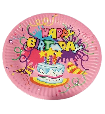 Чинийки за рожден ден 7''