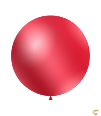 Балони металик ROCCA - Червен металик / Metal Dark Red, 38см, 50 бр., GM150 63